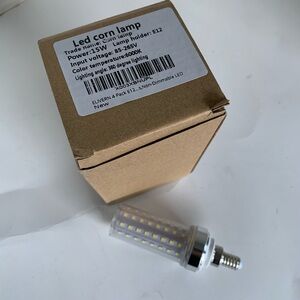 E12 LED Bulb, LED Corn Light Bulb 150w Equivalent 1500 Lumen 6000K Daylight Whit